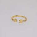 Mini Heart Gold Ring