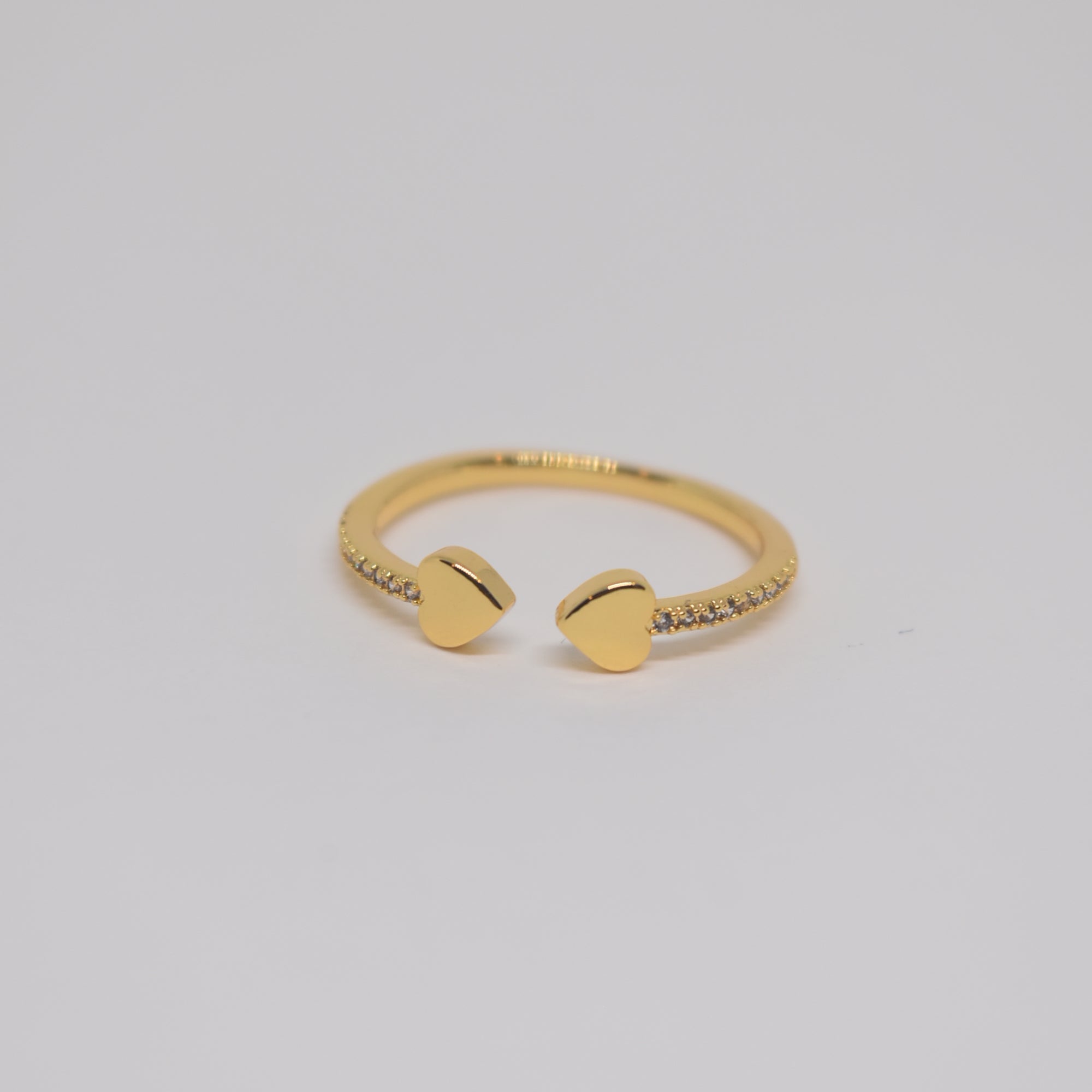 Mini Heart Gold Ring
