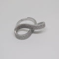 Bow Zircon Ring