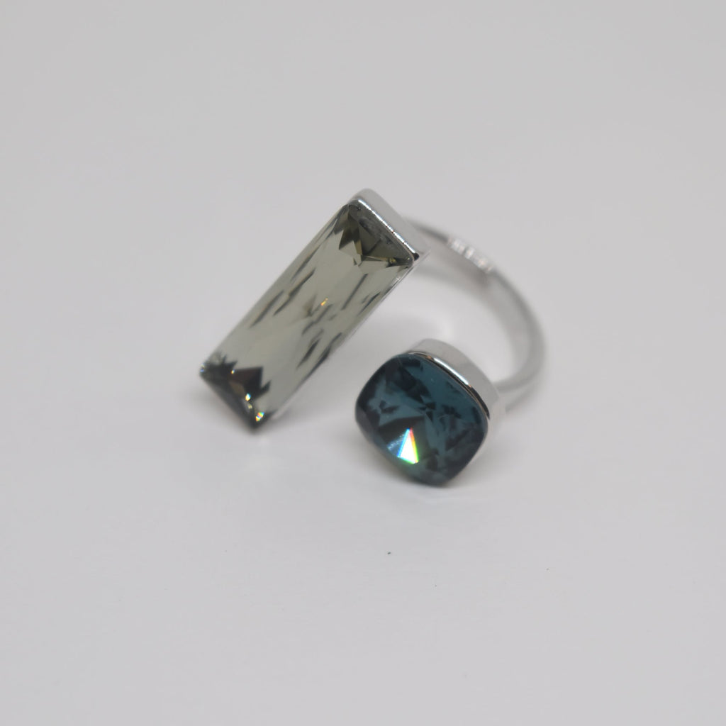 Double Stone Ring