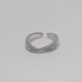 Cross Silver Small Ring