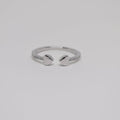Mini Heart Silver Ring