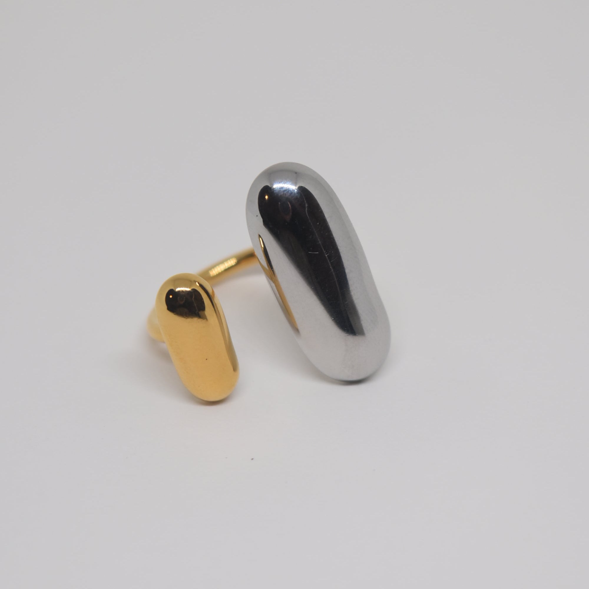 Gold and Silver Ring