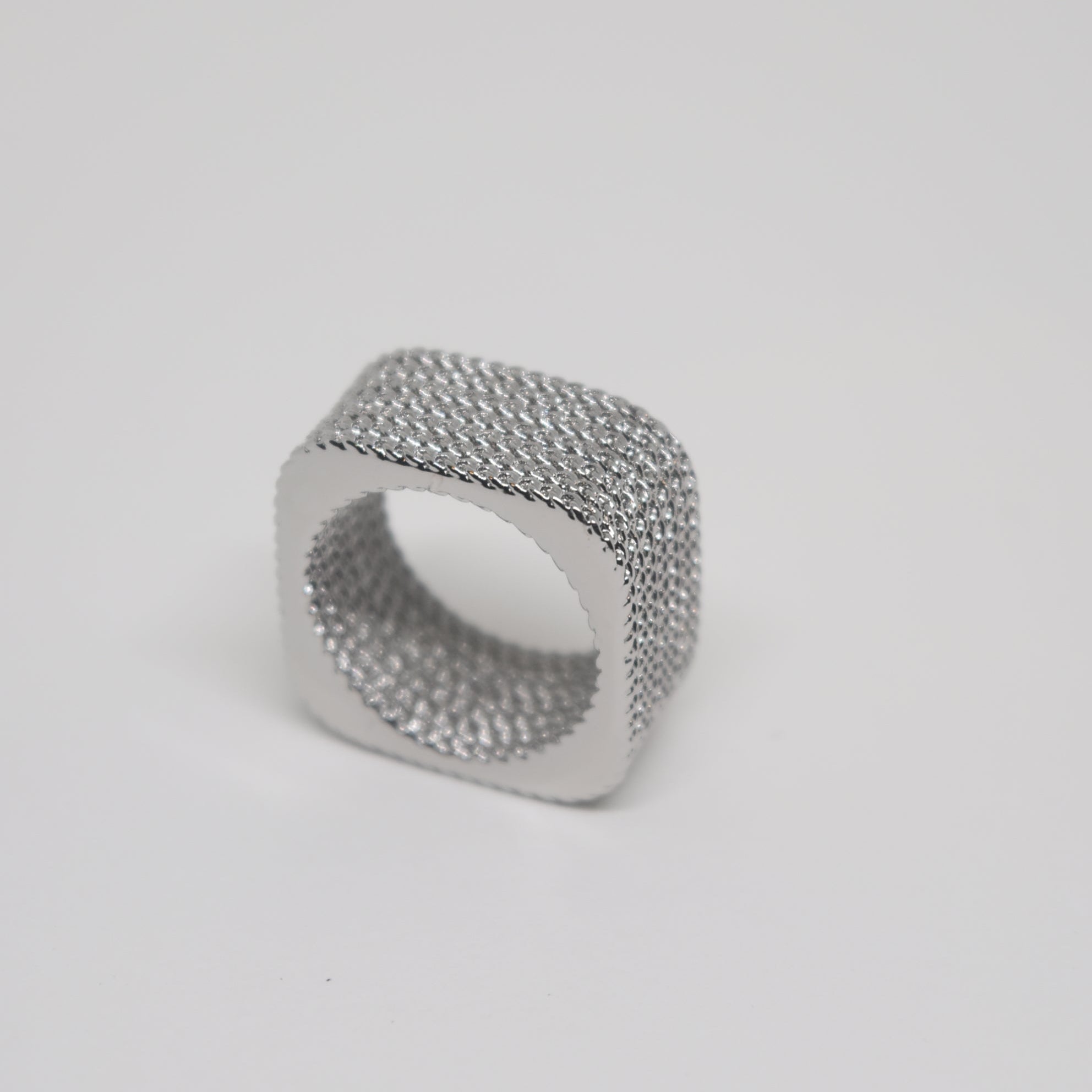 Square Shape Zirconia Ring