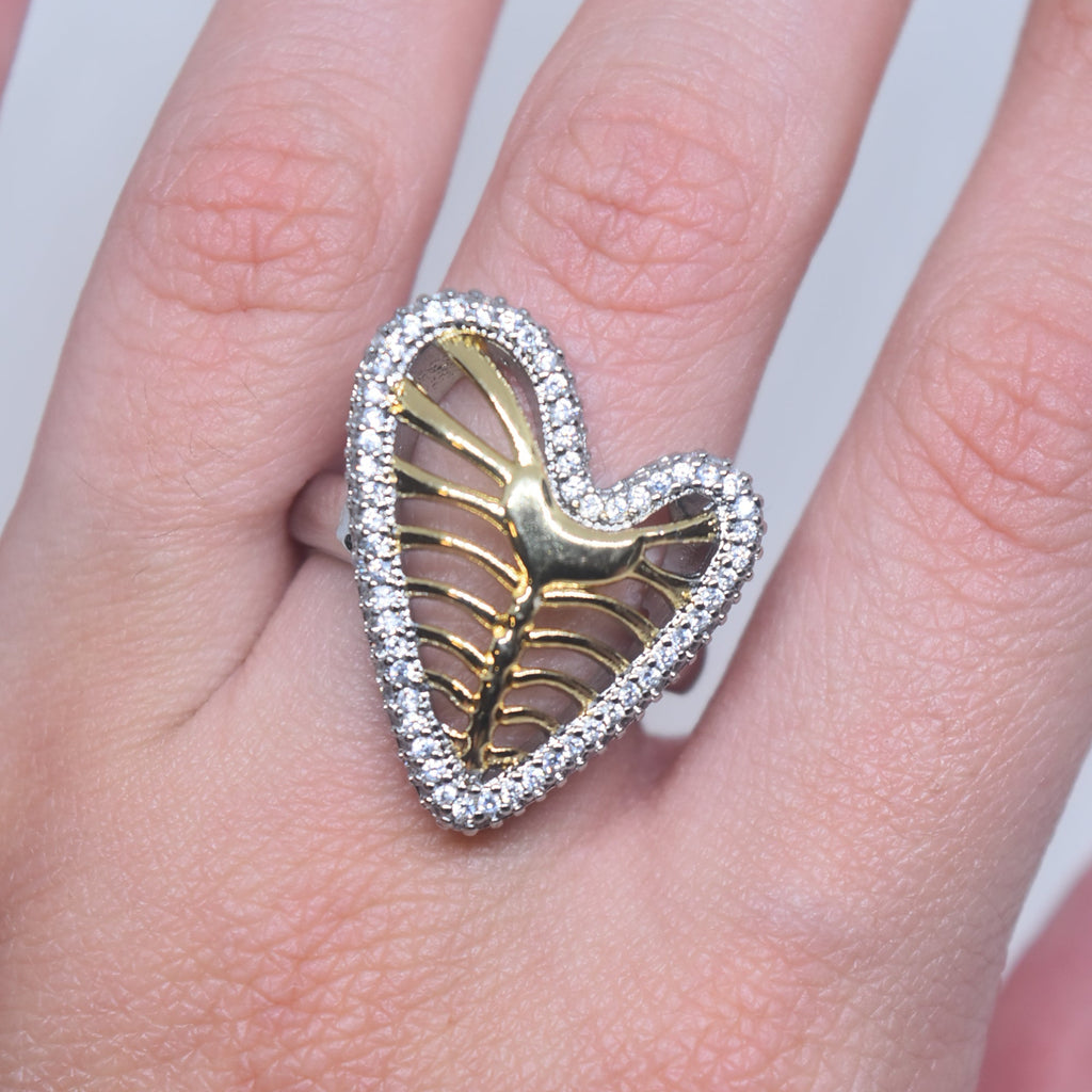 Open Heart Ring