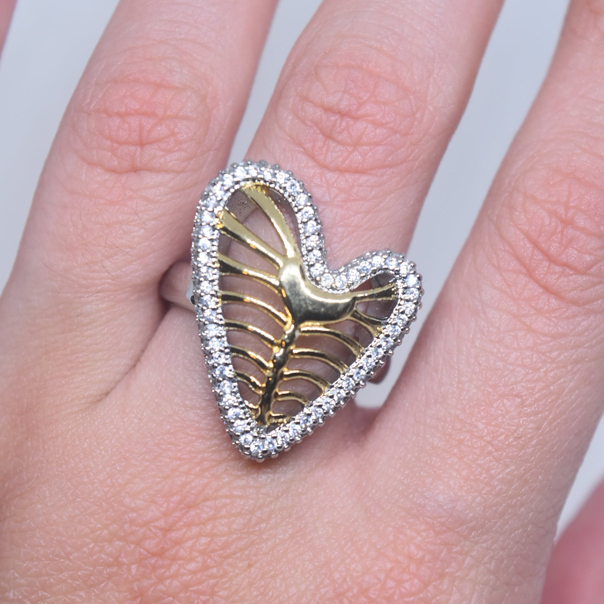 Open Heart Ring