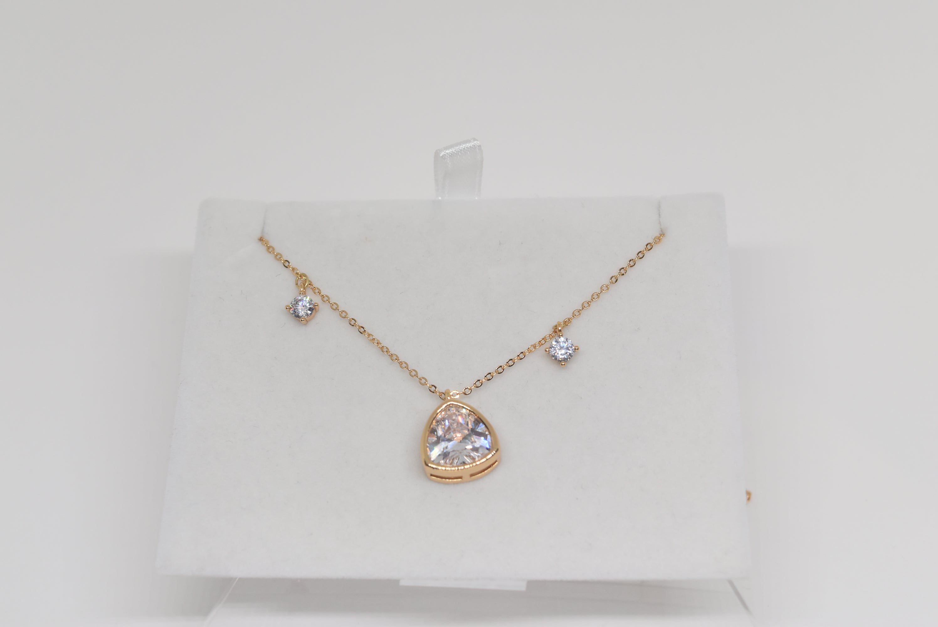 Diamond Pendant and Studs