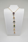 Colorful Zirconia Necklace