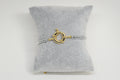 Front Clasp Gold and Silver Bracelet