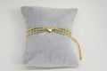 Heart Gold and Silver Beads Bracelet