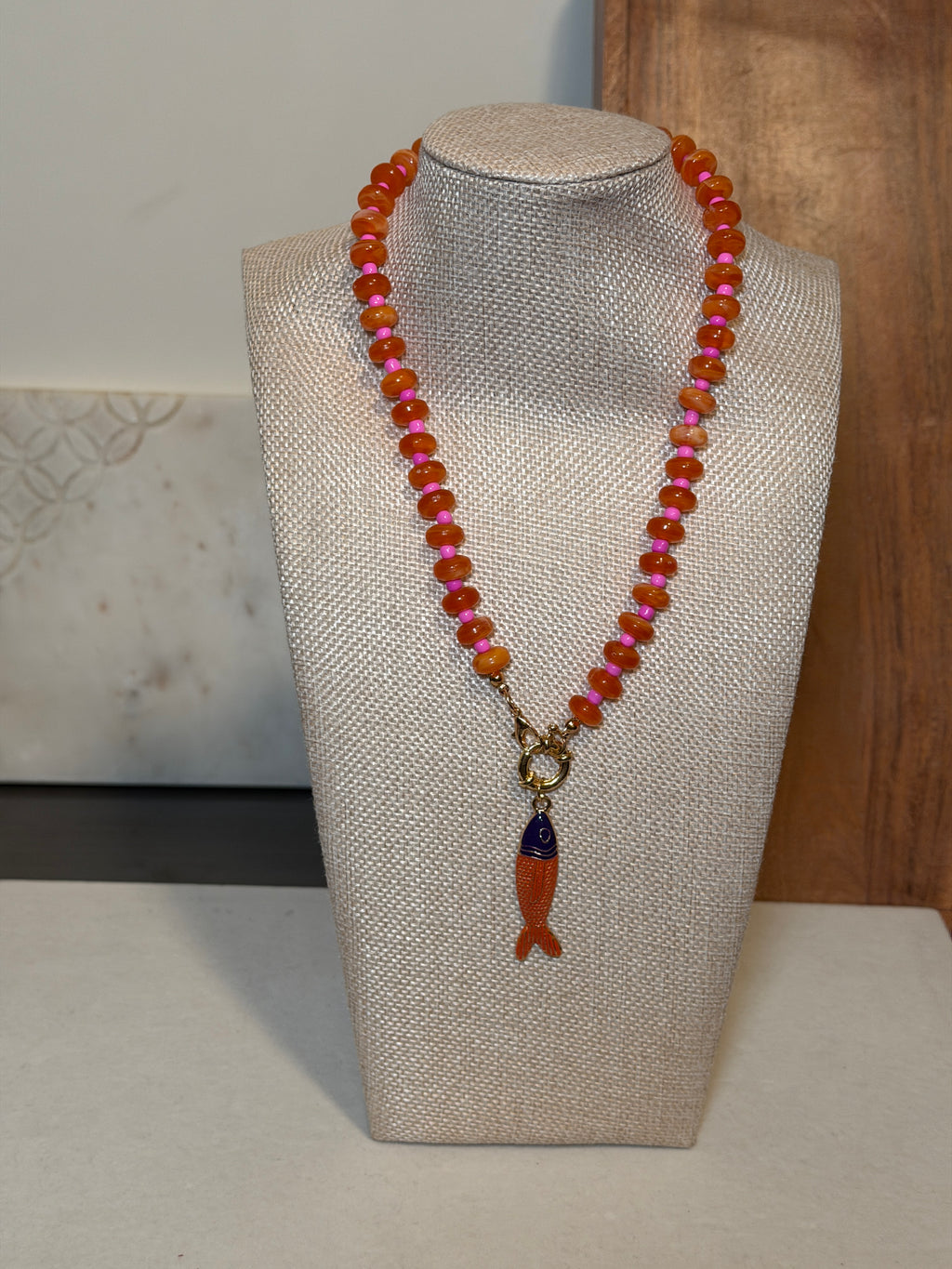Fish Beads Necklace