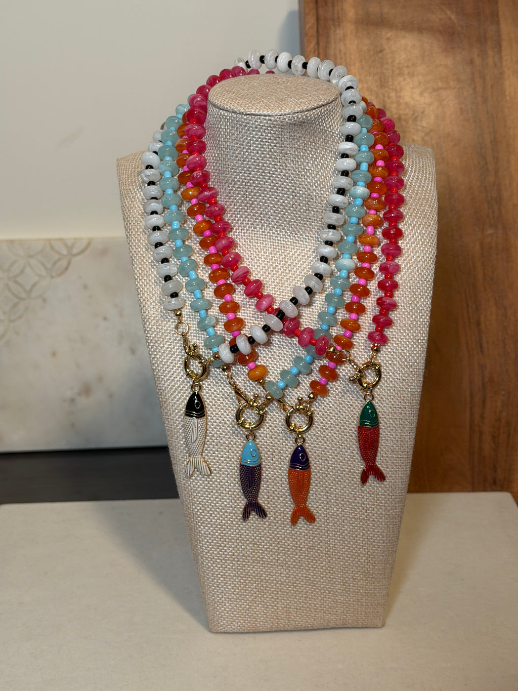Fish Beads Necklace