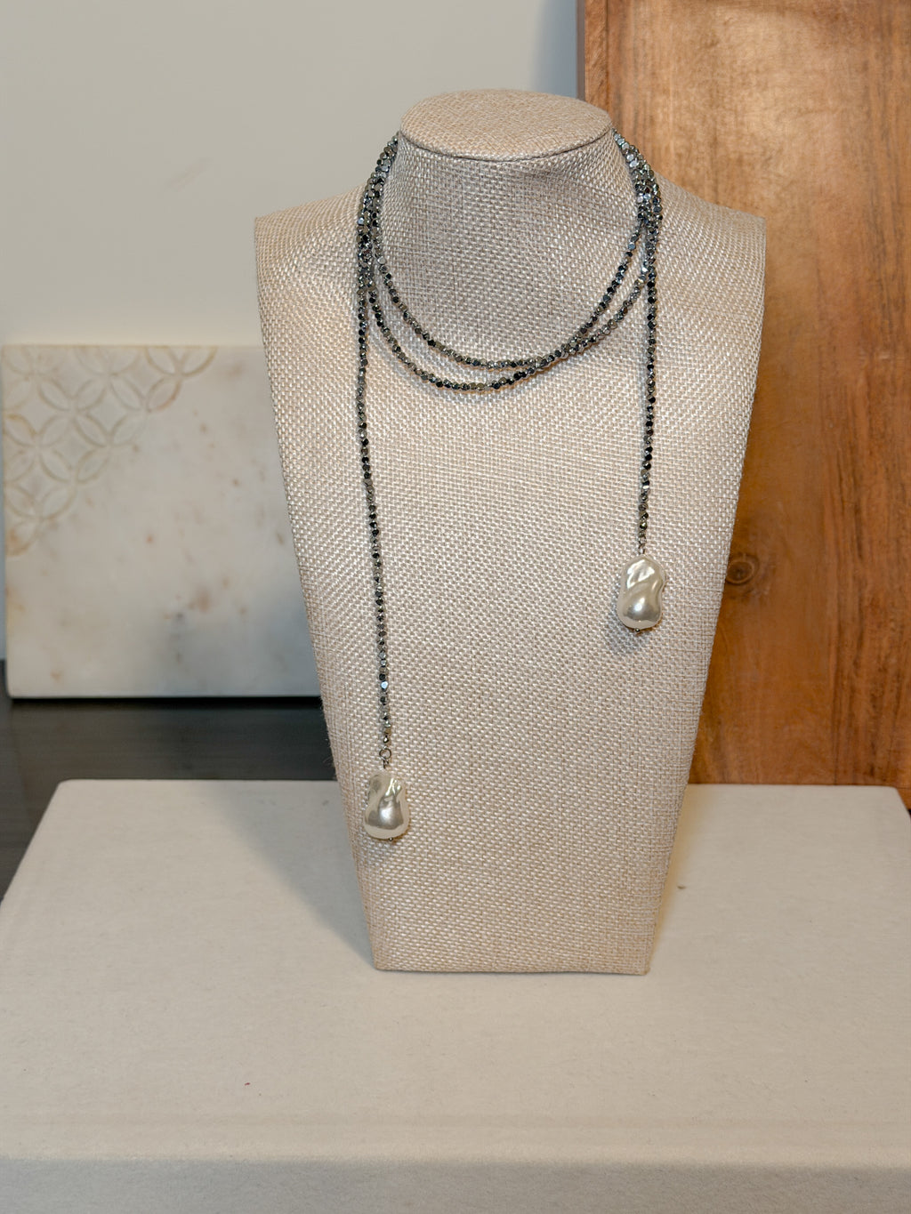 Beads and Pearls Necklace
