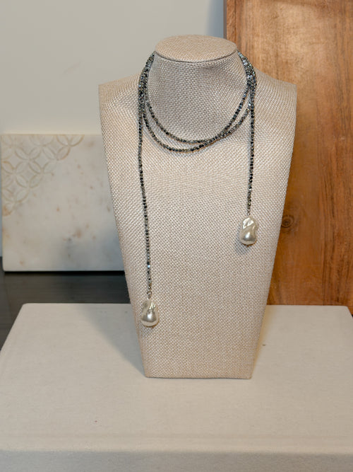 Beads and Pearls Necklace