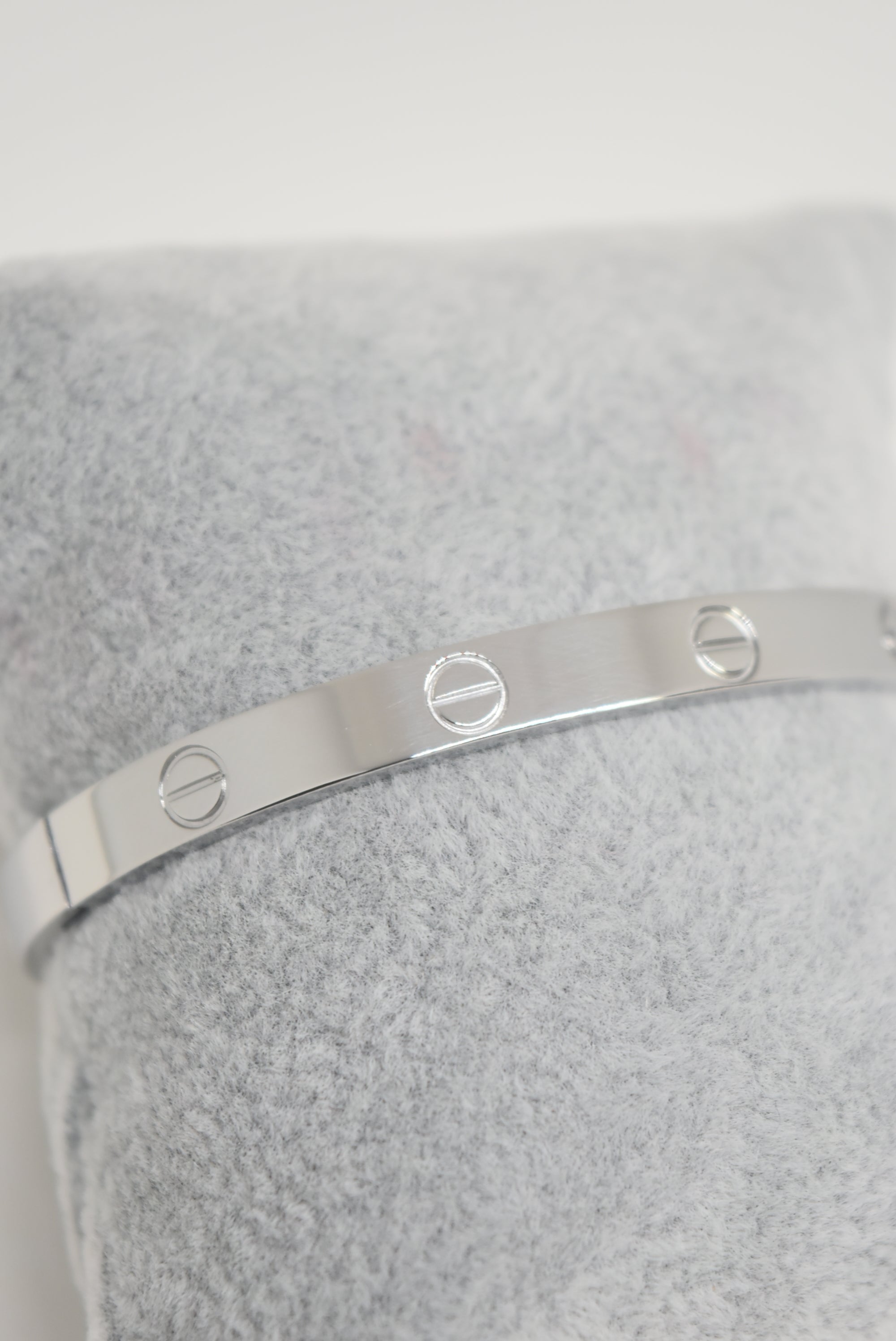 Nails Hard Silver Bracelet