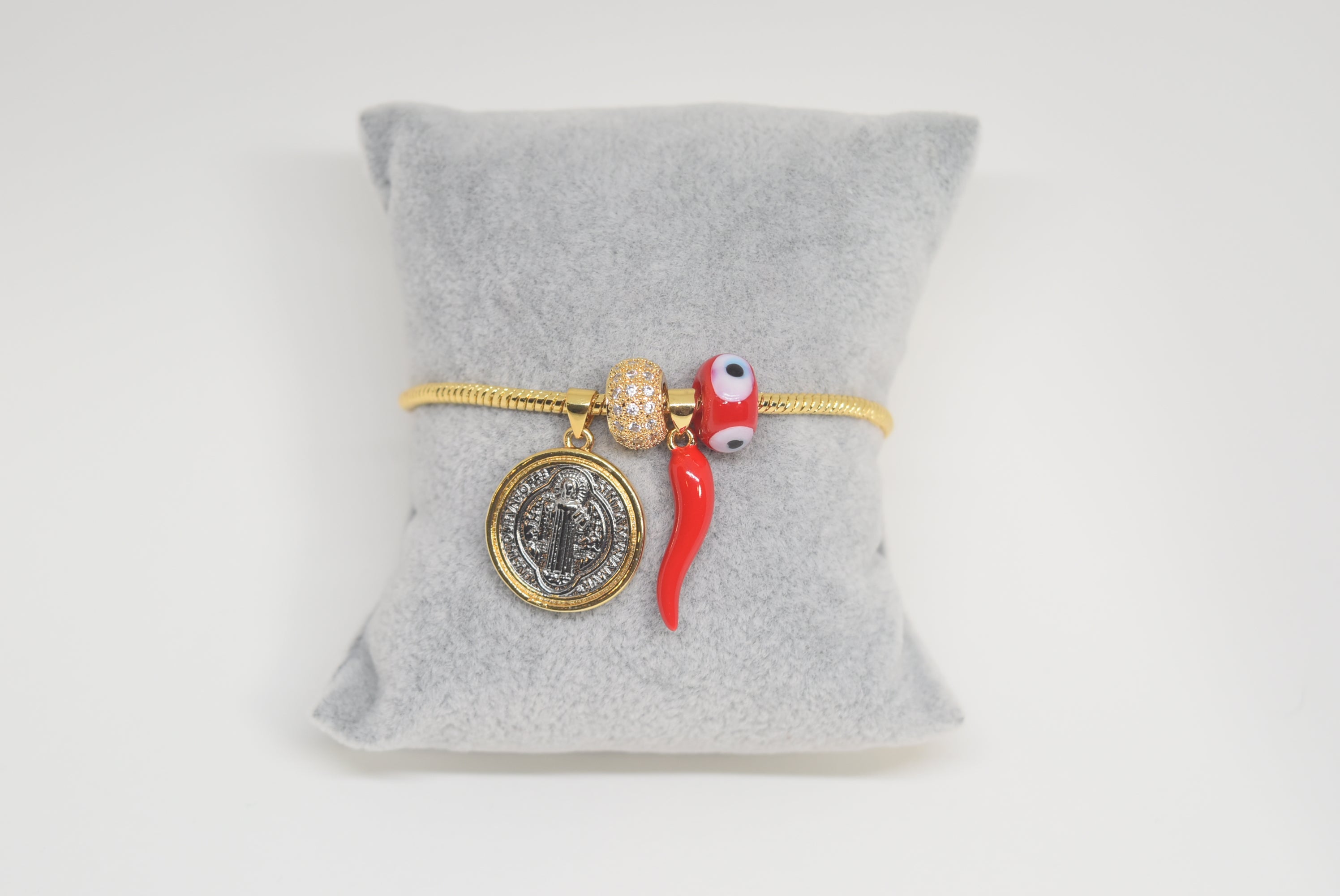 San Benito and Cornicello Bracelet