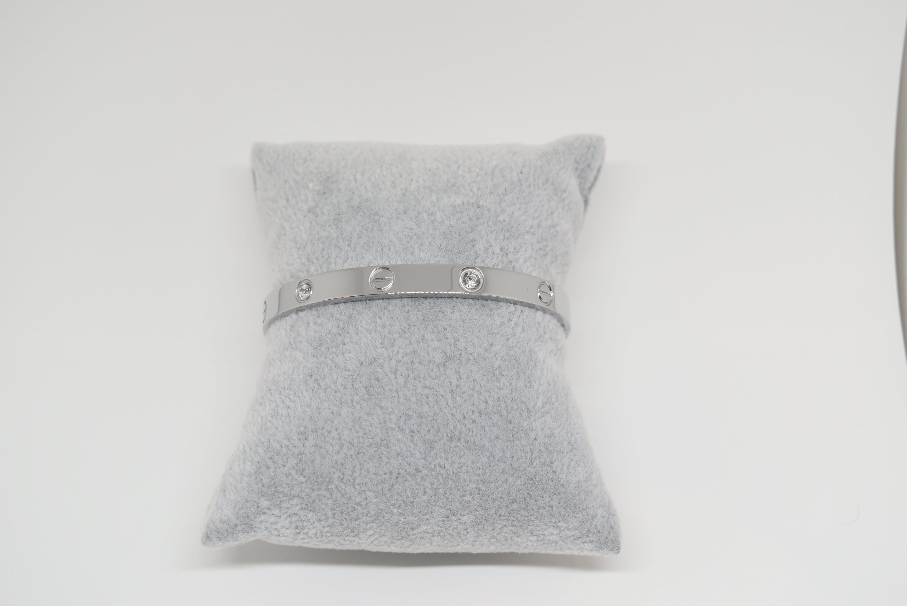 Nails and Rhinestones Bangle