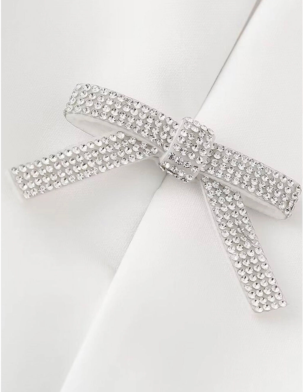 Halter Bow Tie White Top