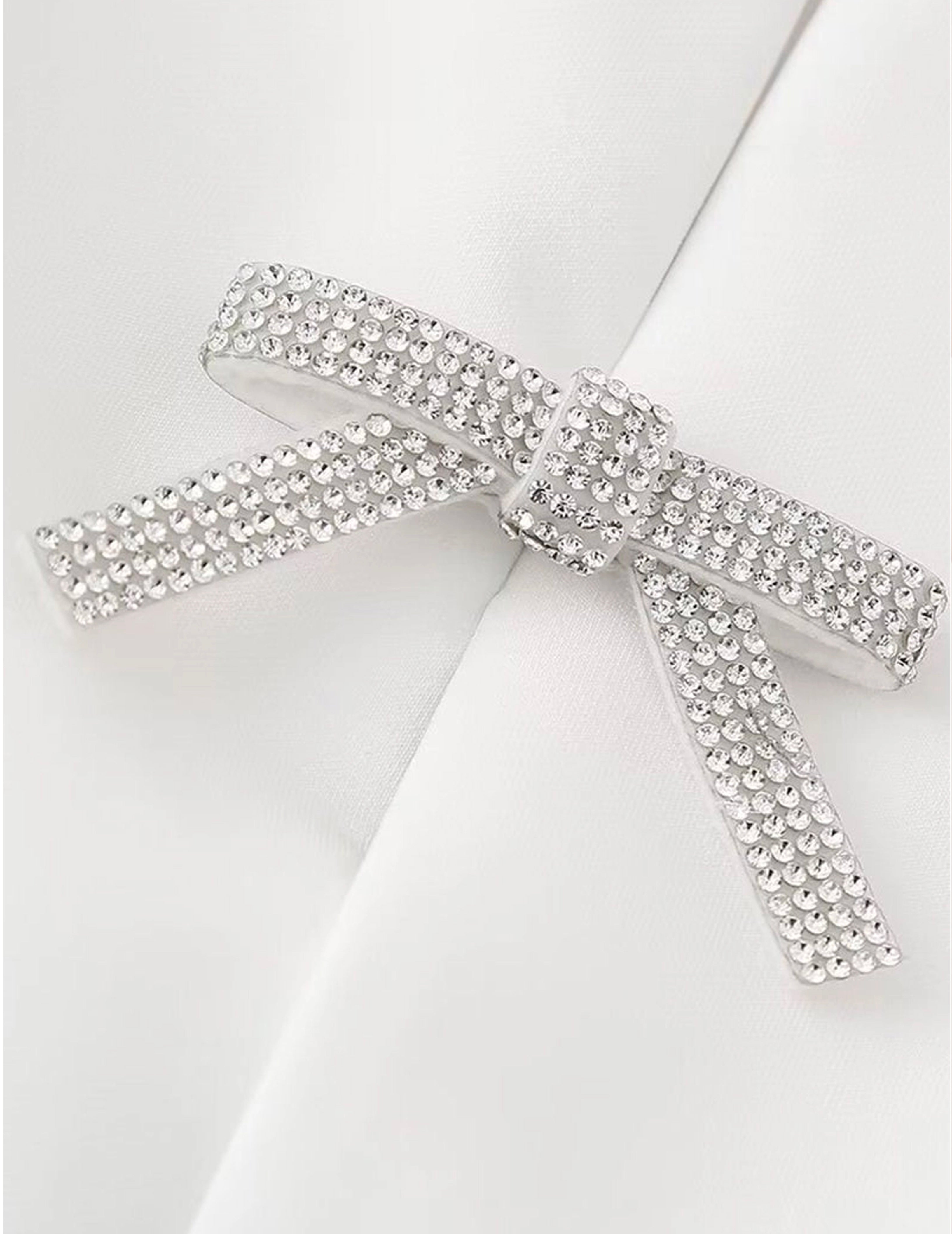 Halter Bow Tie White Top