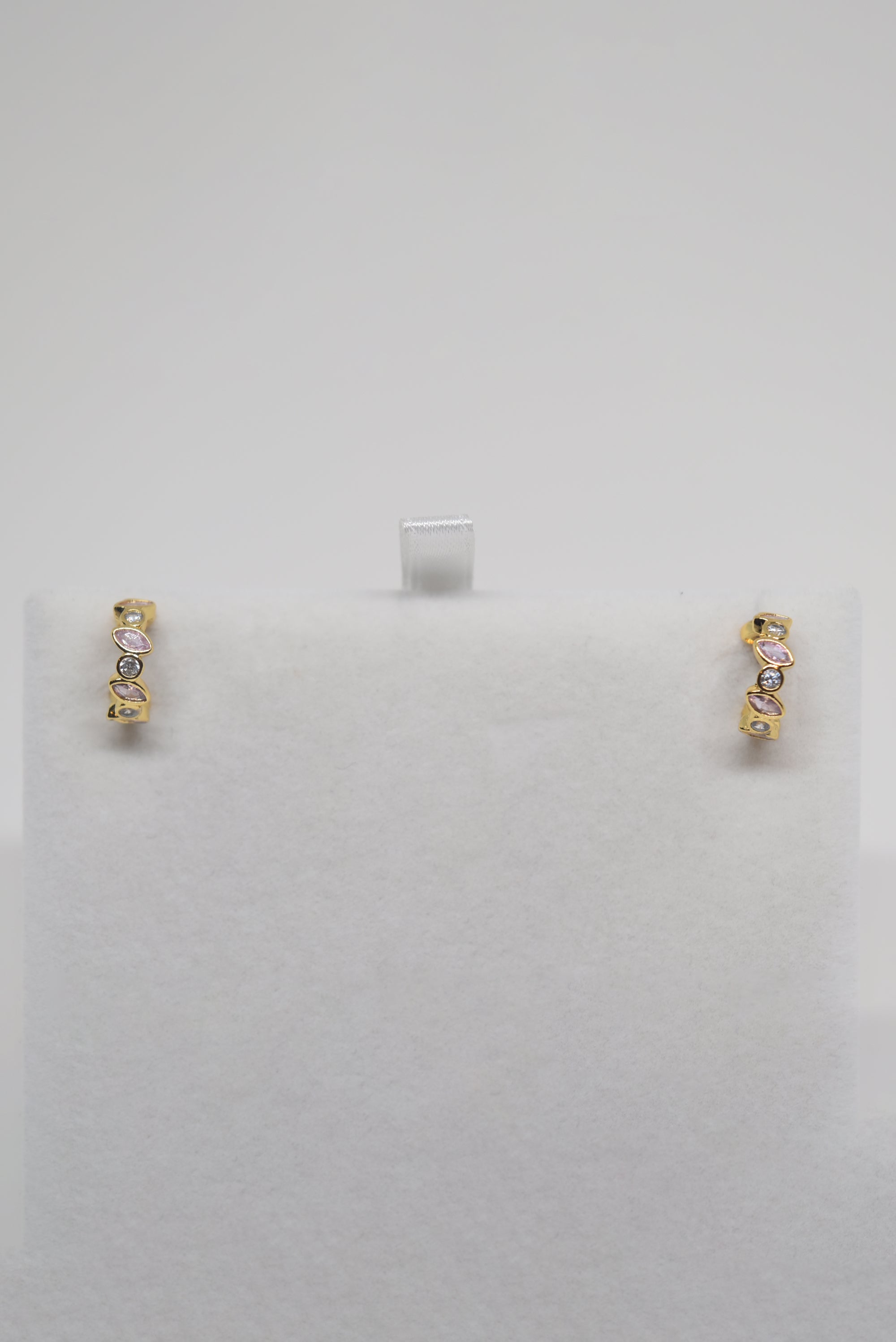 Color Zircons Mini Hoops