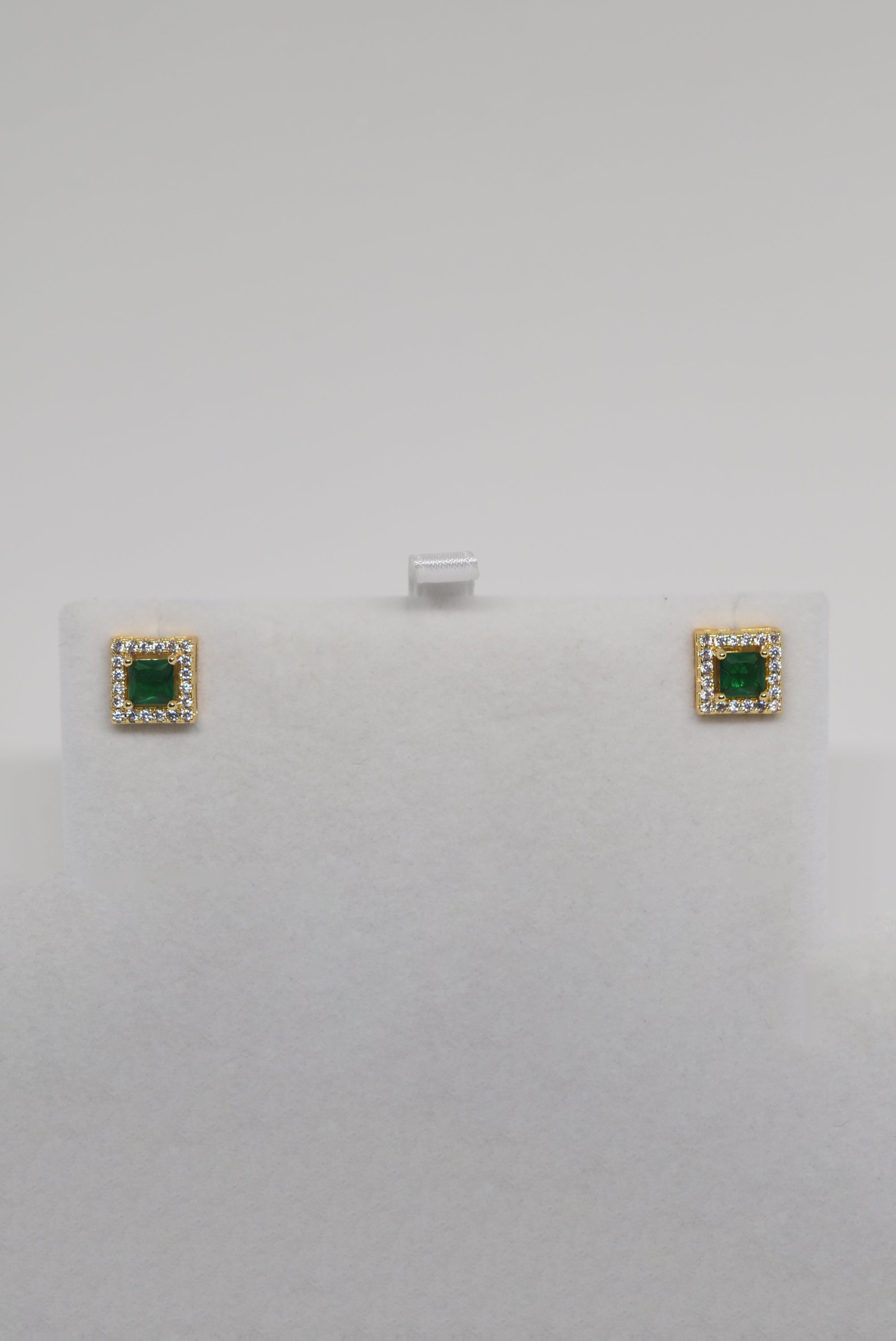 Emerald Mini Studs