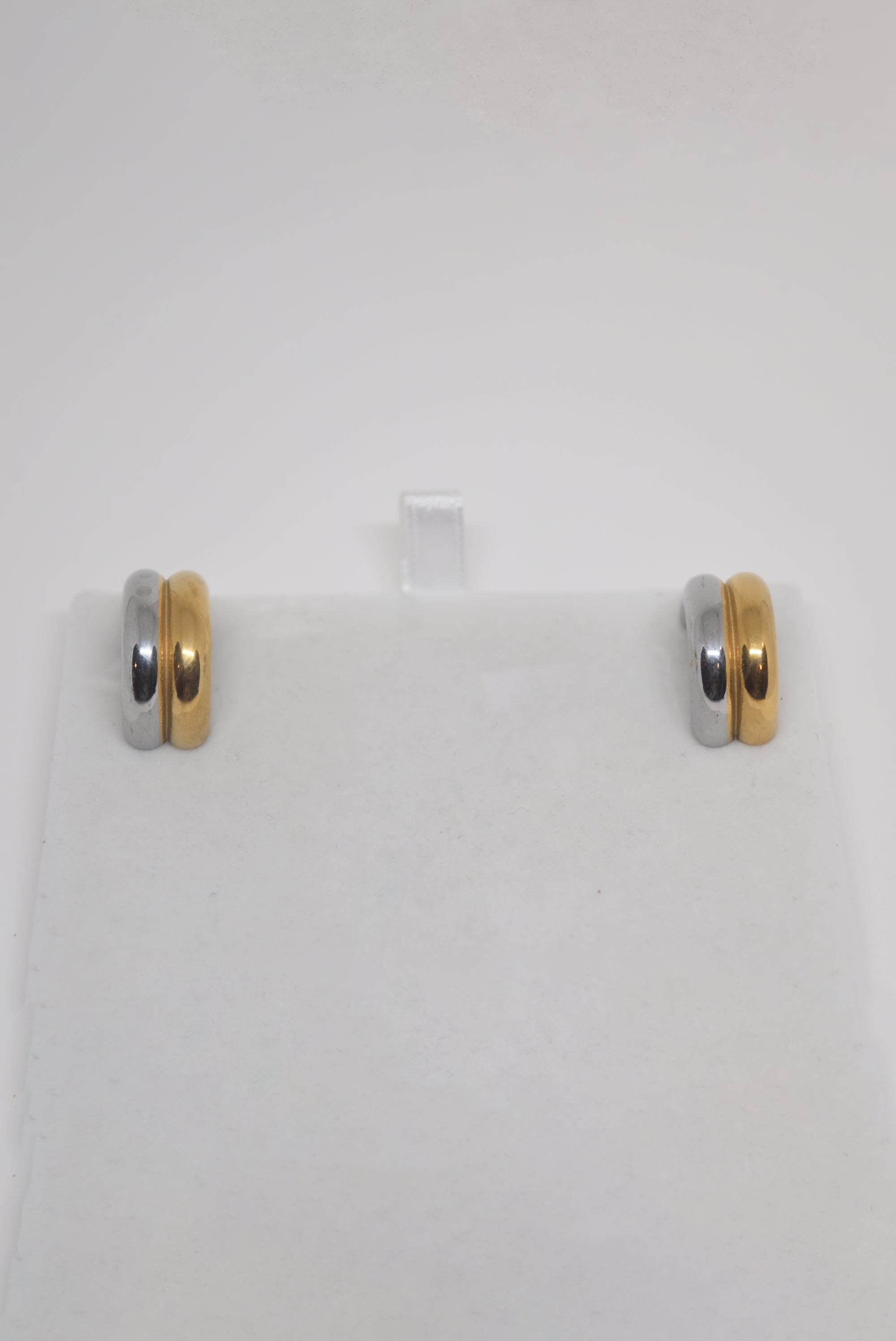 Gold and Silver Classic Hoops