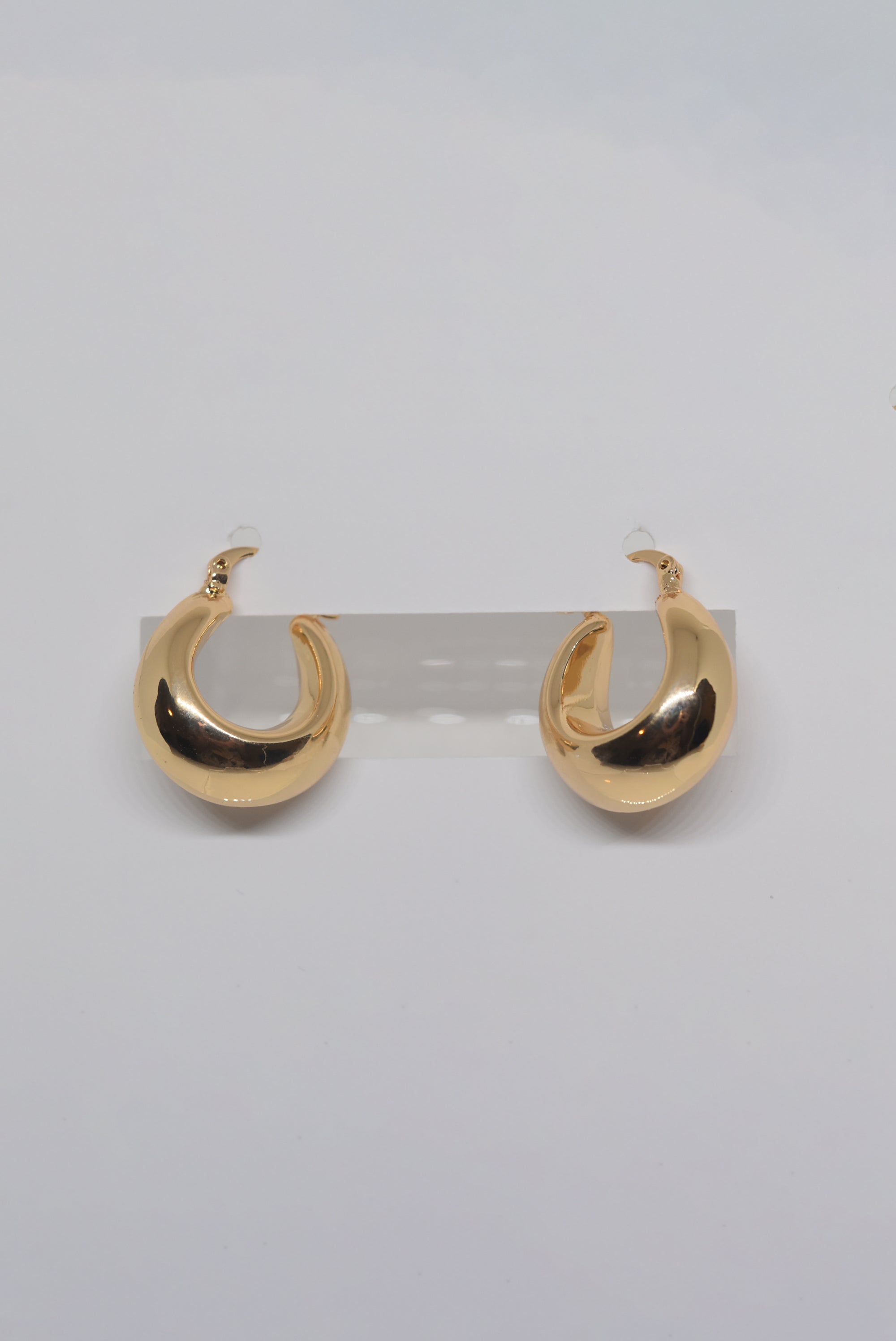 Gold Classic Big Hoops