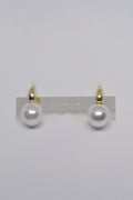 Classic Gold and Pearl Hoops
