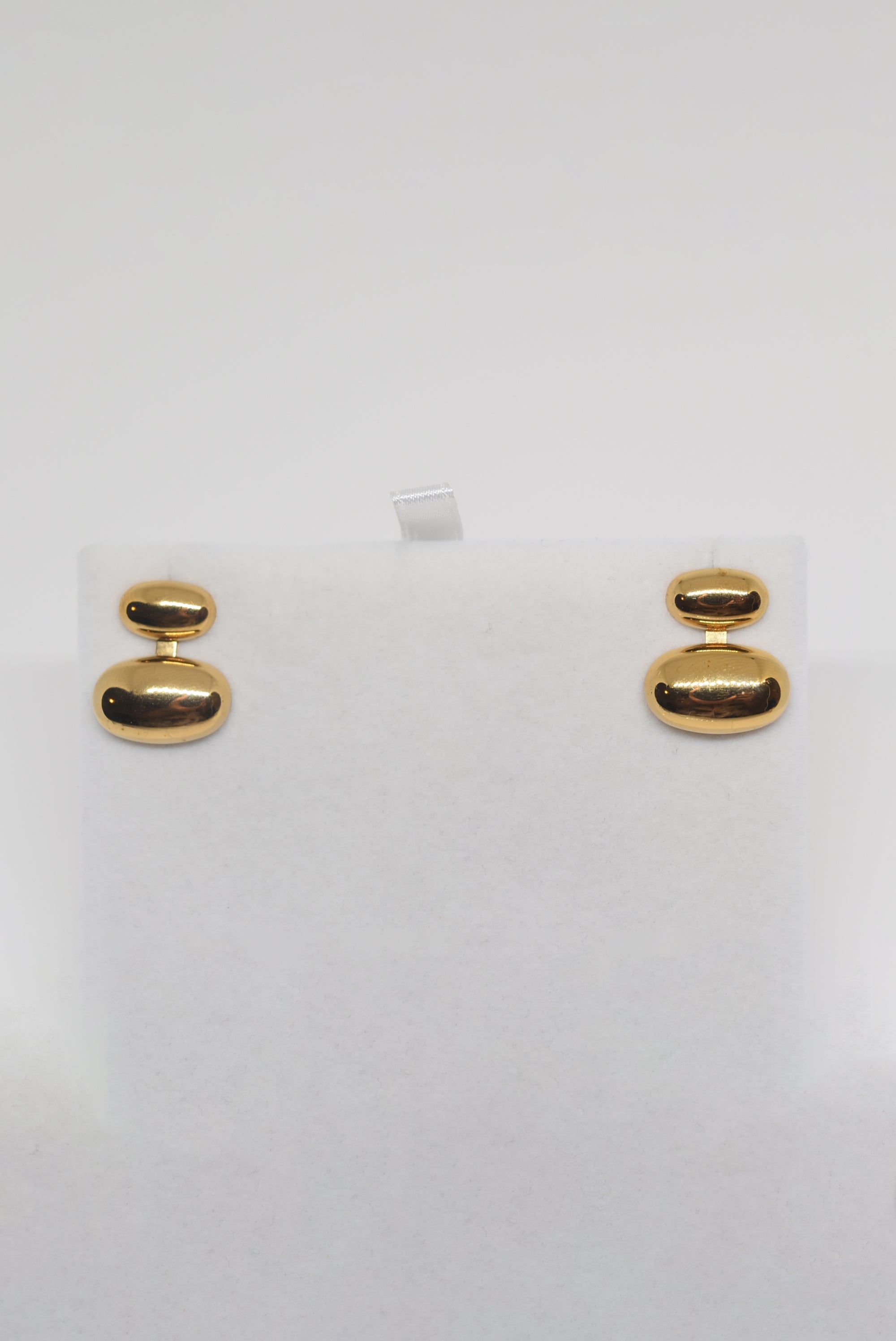 Gold Front and Back Studs