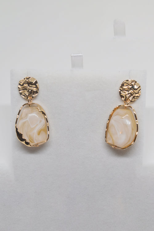 Big Stone Statement Earrings