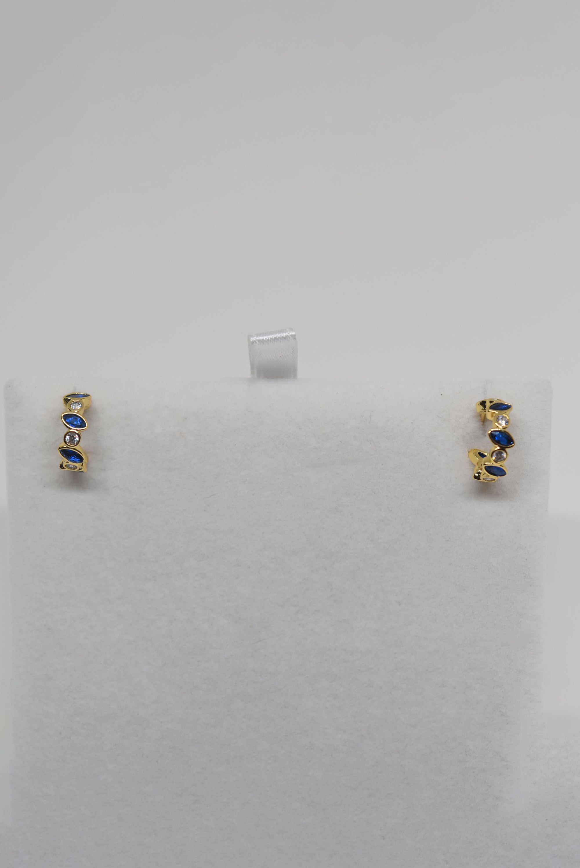 Color Zircons Mini Hoops